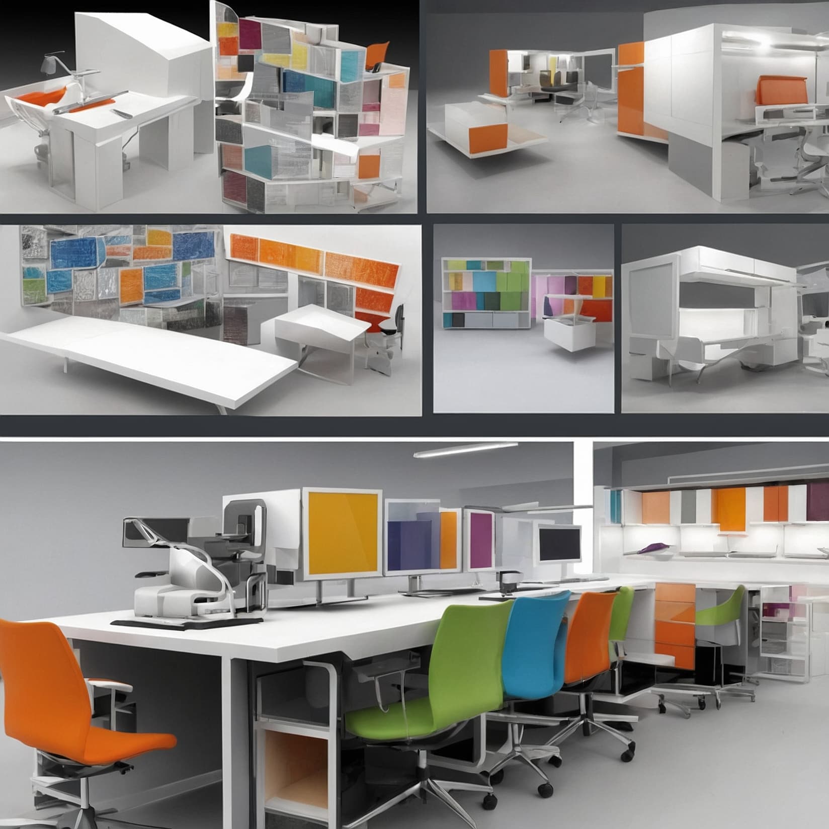 Persona usando impresora 3D