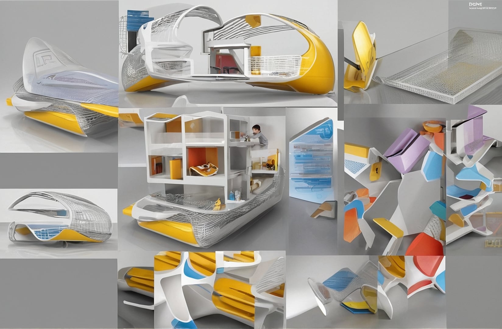 Impresora 3D en funcionamiento.